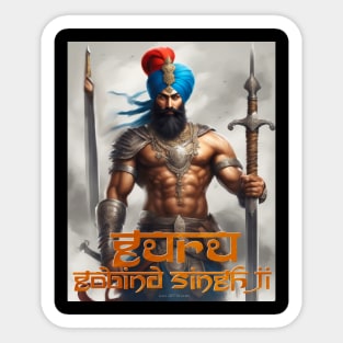 Guru Gobind Singh Ji Sticker